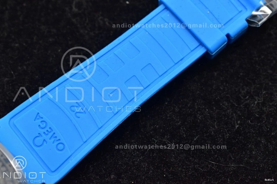 Bezel Ultra on White Deep Seamaster Edition Strap Dial 1:1 Blue Ceramic Black TF Rubber SS 6000M A2824 Best 0211